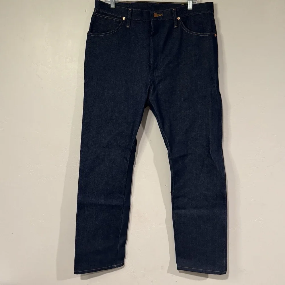 Rigid Wrangler Cowboy Cut 13MWZ Original Fit Jeans Men's - Rigid Indigo 35x30